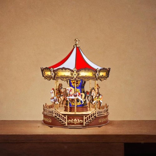 Musical carousel music box - musical,