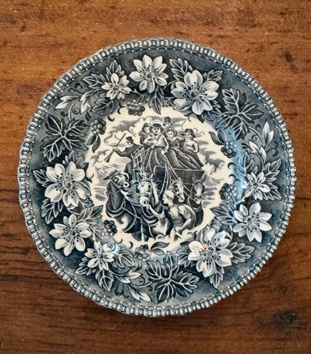 Royal tudor ware blue white - tudor,