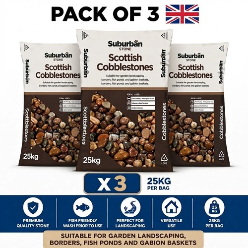Scottish cobbles 80mm - scottish,