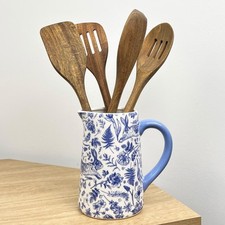 Utensil Holder Floral Hare Pot