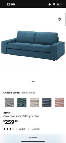 Ikea kivik sectional sofa - kivik,