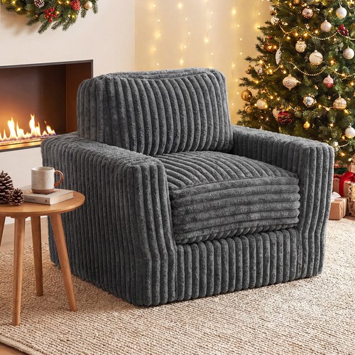 Comfy corduroy armchair single - comfy,