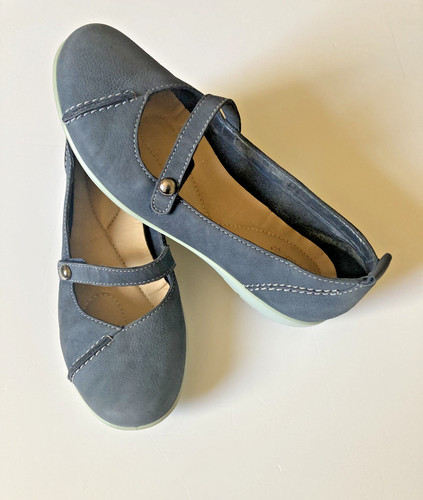 Hotter blue mary jane shoes - hotter,
