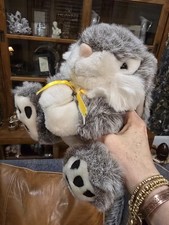 Vintage Shaggy Grey & White