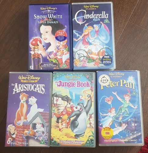 Disney vhs bundle - vhs, x5