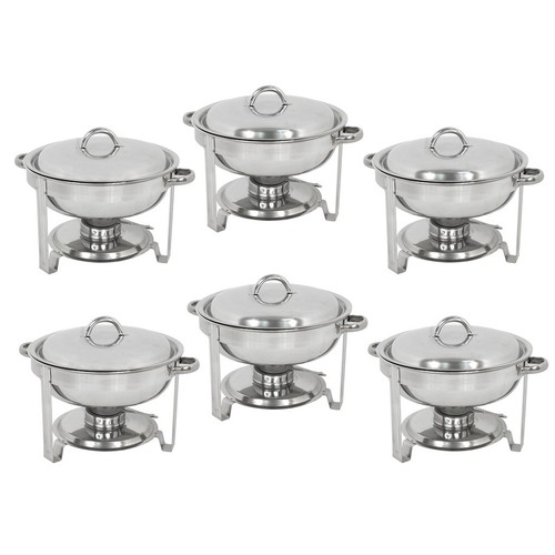 Pack round chafing dish - of,