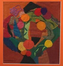 URSULA DETHLEFFS 1933-1994 large original signed mixed media Max Ackermann pupil