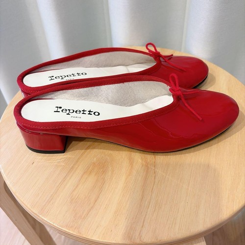 Repetto camille mules red - camille,