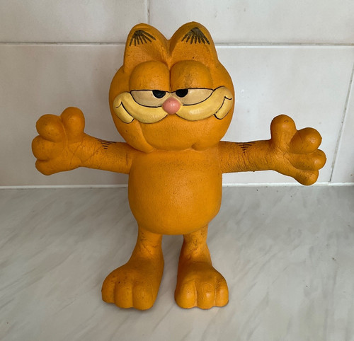 Garfield vintage 1980s bendy - 1980s,