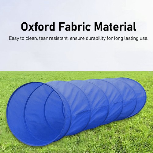 Dog agility tunnel foldable - agility,