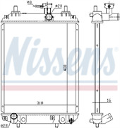 Genuine nissesns radiator for - genuine,