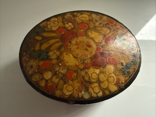 Vintage lacquered paper mache - vintage,