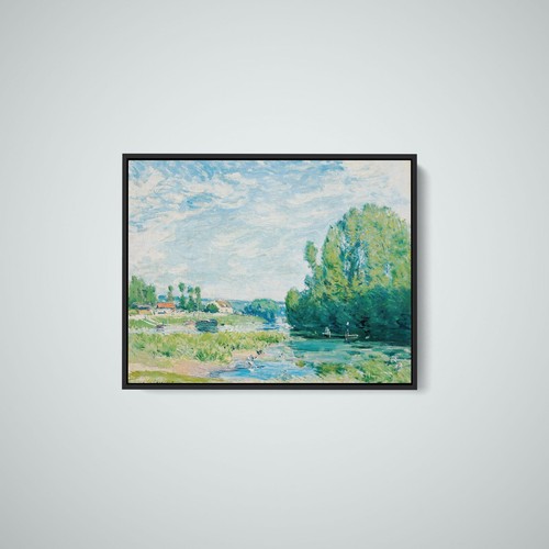 Alfred sisley the - duck, pond
