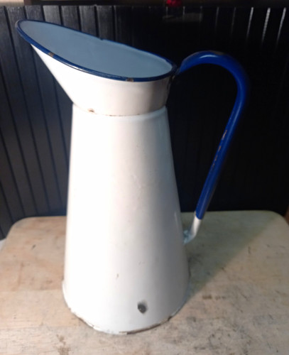 Vintage white blue gloss - white, &
