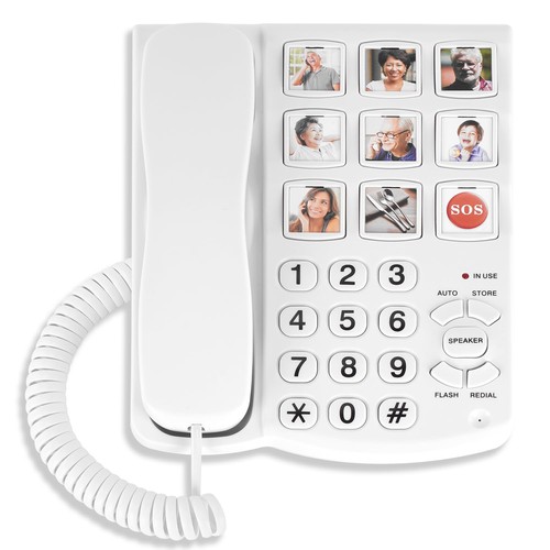 Uvital corded landline phones - landline,