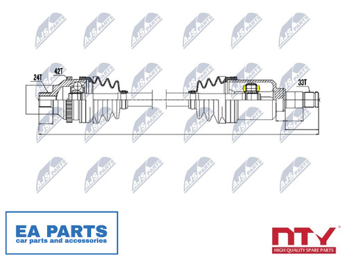 Drive shaft for - for, smart