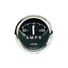 AC COBRA SMITHS CLASSIC LUCAS ILLUMINATED AMMETER -50 TO 50 AMPS FAST POST
