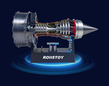 1/25 Aircraft A380/TR900 Aircraft Turbofan Engine Model Can Start Jet Engine