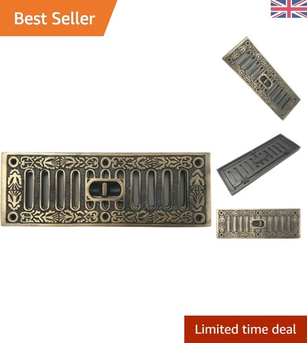 Aluminium victorian air brick - victorian,