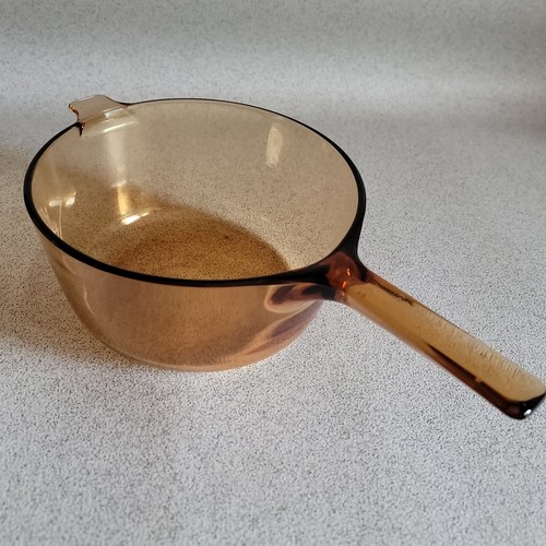 Vision corning ware - corning, amber