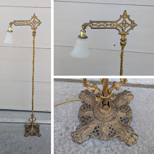 Antique art deco cast - cast, iron