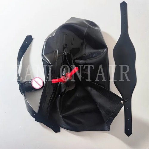 Latex rubber hood - nose, tube