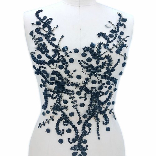 Rhinestone bodice appliques - rhinestone,