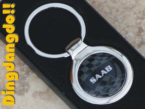Tag alloy chrome keyring - id,