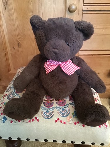 Bhs dark brown teddy - bhs, bear