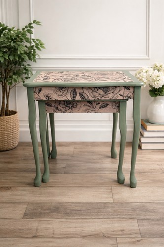 Upcycled vintage nest - upcycled,