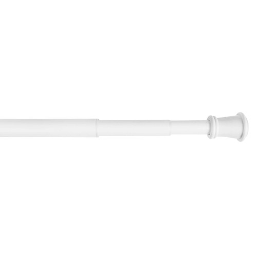 Adjustable curtain tension - curtain, rod