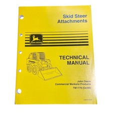 John Deere Skid Steer Attachments Technical Manual TM1779 Oct99 Worksite