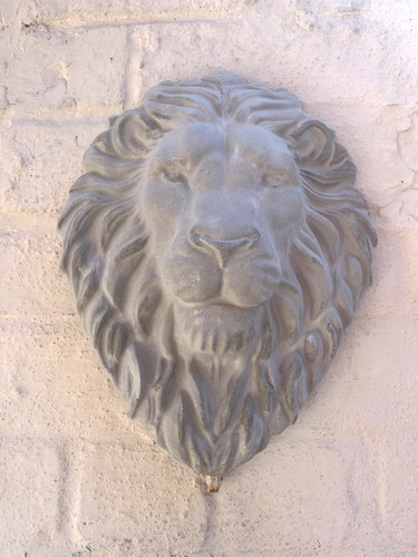 Large lions head - large, garden