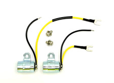 Suzuki T250 & T350 Pair of Condensers, Made in Japan Condensors & Screws