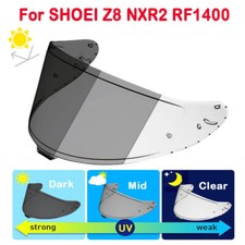 Photochromic Visor Fits For SHOEI Z8 NXR2 RF1400 CWR-F2 Motorcycle Helmet Shield
