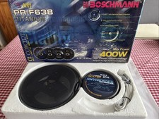 Vintage PR-F638 Black Titanium  6.5 High Power 3 - Way Loudspeakers BM Boschmann