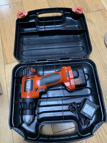 Black decker cd12c cordless - black, &