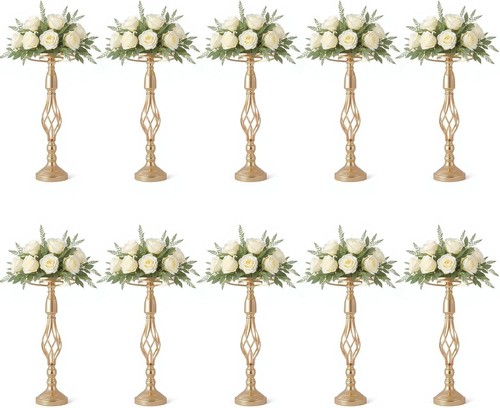 10pcs metal wedding - 10pcs, table