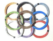 TRI RATED CABLE 0.75MM PANEL AUTO CAR VAN LOOM ELECTRICAL WIRE 19AWG 14Amp