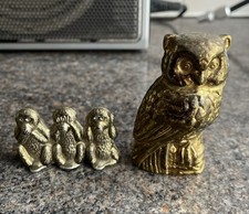 Vintage Brass Minature