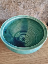 Studio Pottery AJB Signed Sea