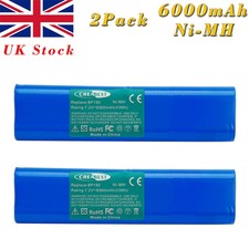 2x 7.2V Ni-MH Battery For Fluke Scopemeter 192 196 Power Quality Analyzer 433