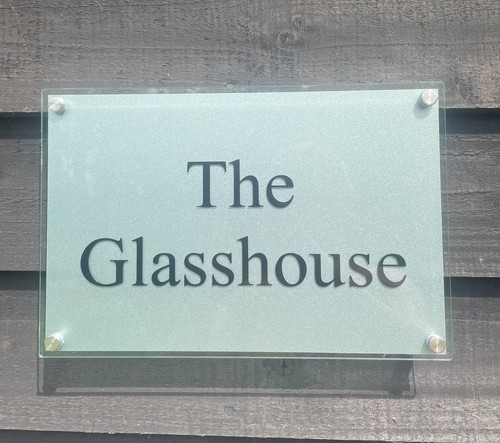 Contemporary house sign - house, /