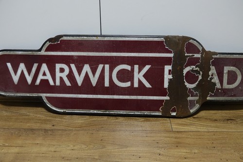Genuine warwick road railway - road,
