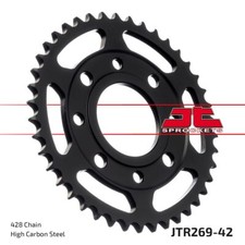 Honda CM 200 T 1981-1983 JT Black Rear Sprocket 42T 428 JTR269.42