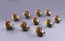 10pcs Little Horse Miniature