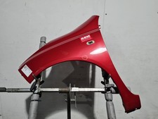 NISSAN MICRA 2006 LEFT FRONT WING PASSENGER SIDE 5 DOOR HATCHBACK RED K12/12C