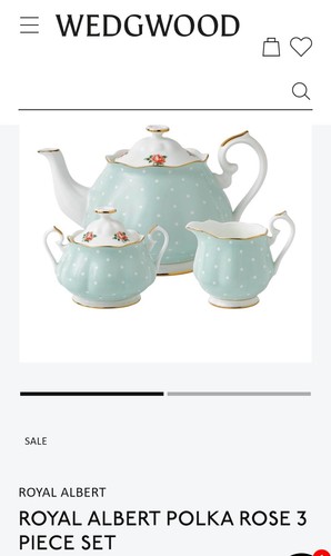 Royal albert polka rose - polka,