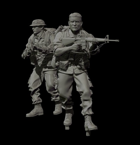 Lrrp vietnam 1968 16 scale - -,