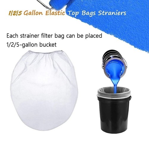 5pcs elastic paint - elastic, strainer